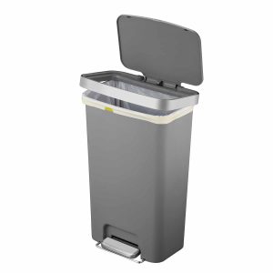 Hana Thùng rác đạp chân 45L Xám