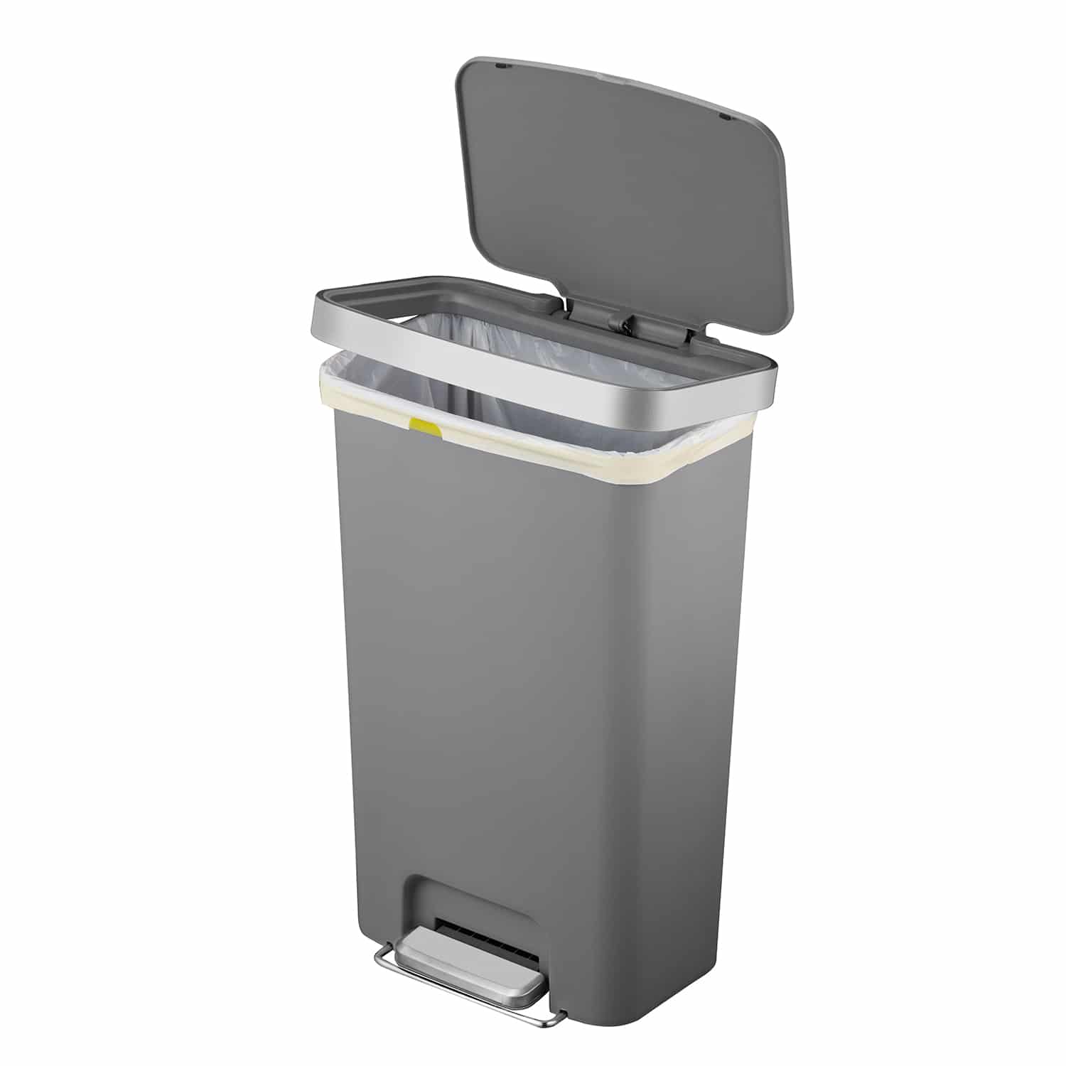 Hana Thùng rác đạp chân 45L Xám