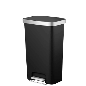 Hana Thùng rác đạp chân 45L Đen
