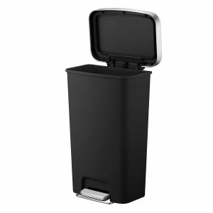 Hana Thùng rác đạp chân 45L Đen