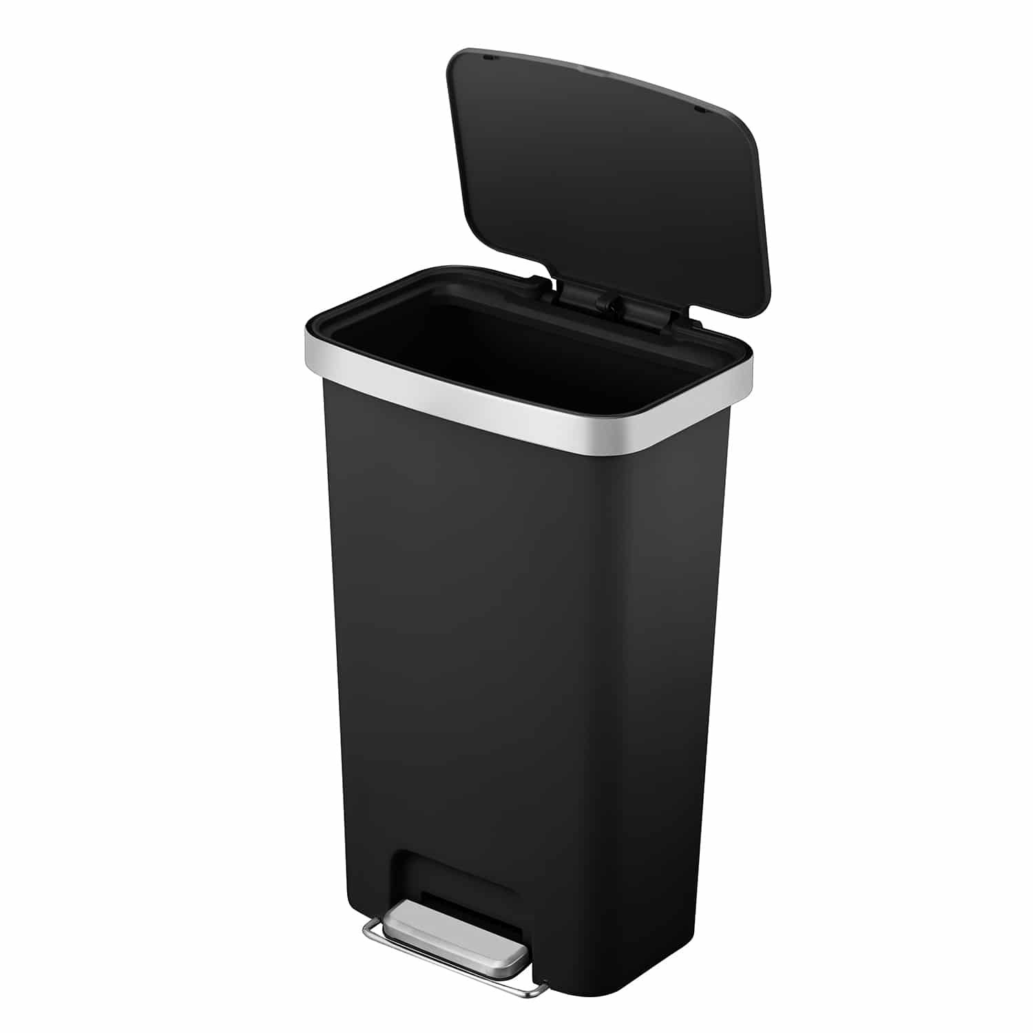 Hana Thùng rác đạp chân 45L Đen
