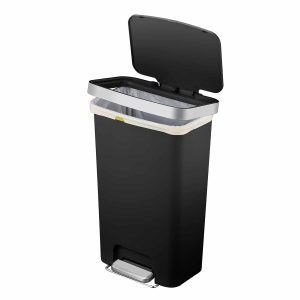 Hana Thùng rác đạp chân 45L Đen