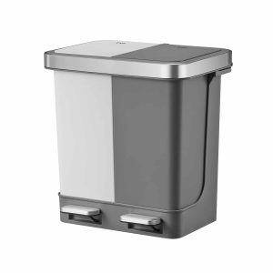 Hana Recycle Duo Step 10+10L Trắng/Xám