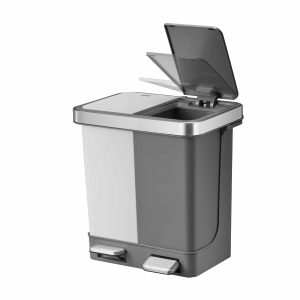 Hana Recycle Duo Step 10+10L Trắng/Xám