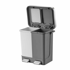 Hana Recycle Duo Step 10+10L Trắng/Xám