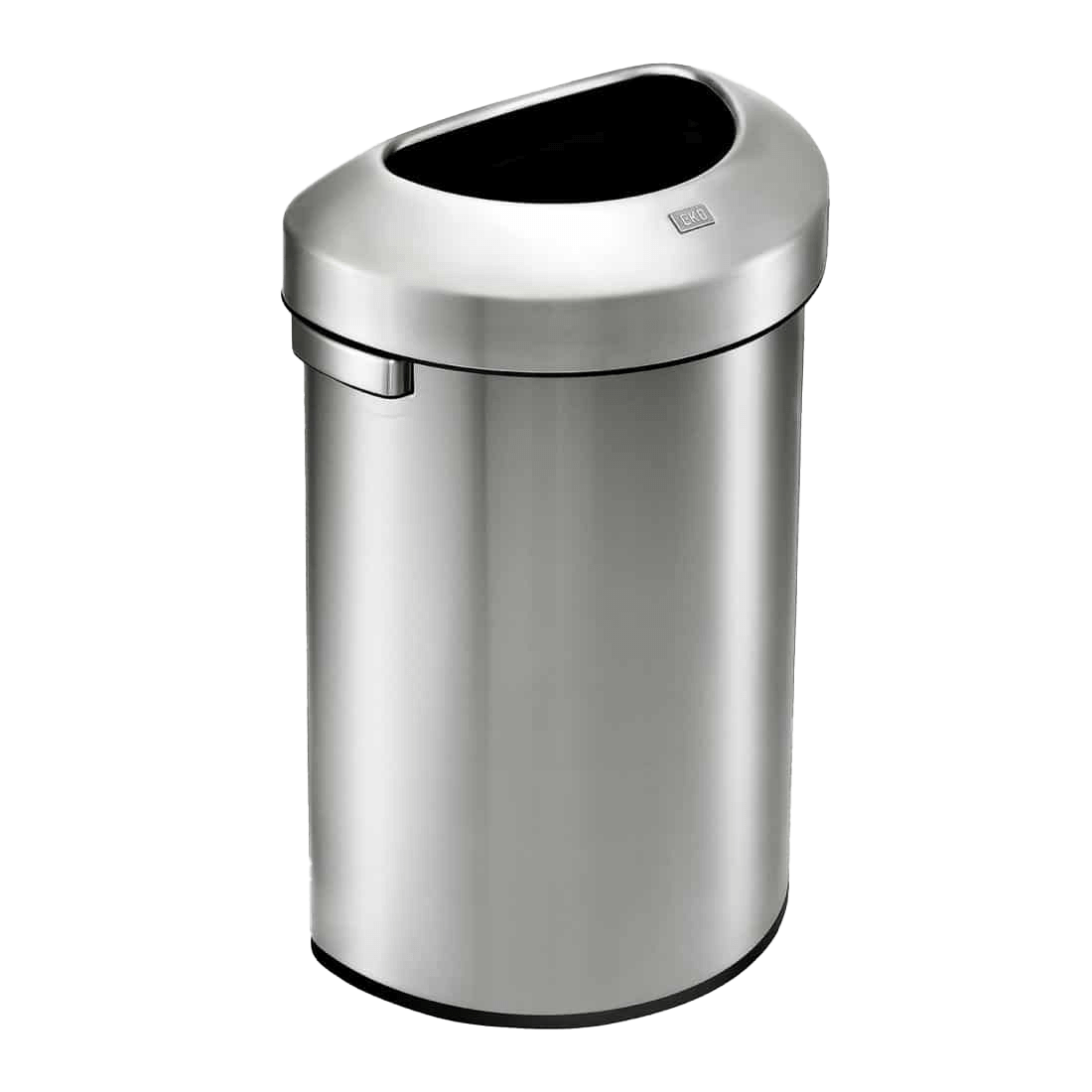 Urban Semi-round Bin 80L Inox mờ