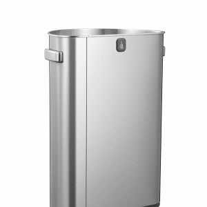 Urban Semi-round Bin 80L Inox mờ
