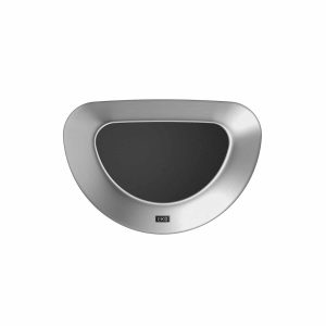 Urban Semi-round Bin 80L Inox mờ