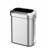 Urban Rectangle Bin 60L Inox mờ
