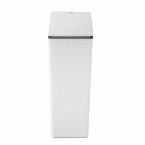 Morandi Touch 40L Thùng rác liên kết để phân loại Trắng