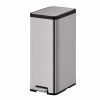 EcoMaid Thùng rác đạp chân 45L Inox mờ Thùng rác liên kết để phân loại