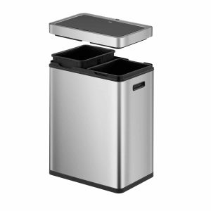 Mirage Plus Thùng rác phân loại cảm biến 30+30L Inox mờ