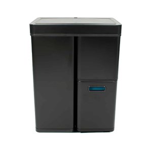 Mirage Plus Thùng rác phân loại cảm biến 30+15+15L Đen