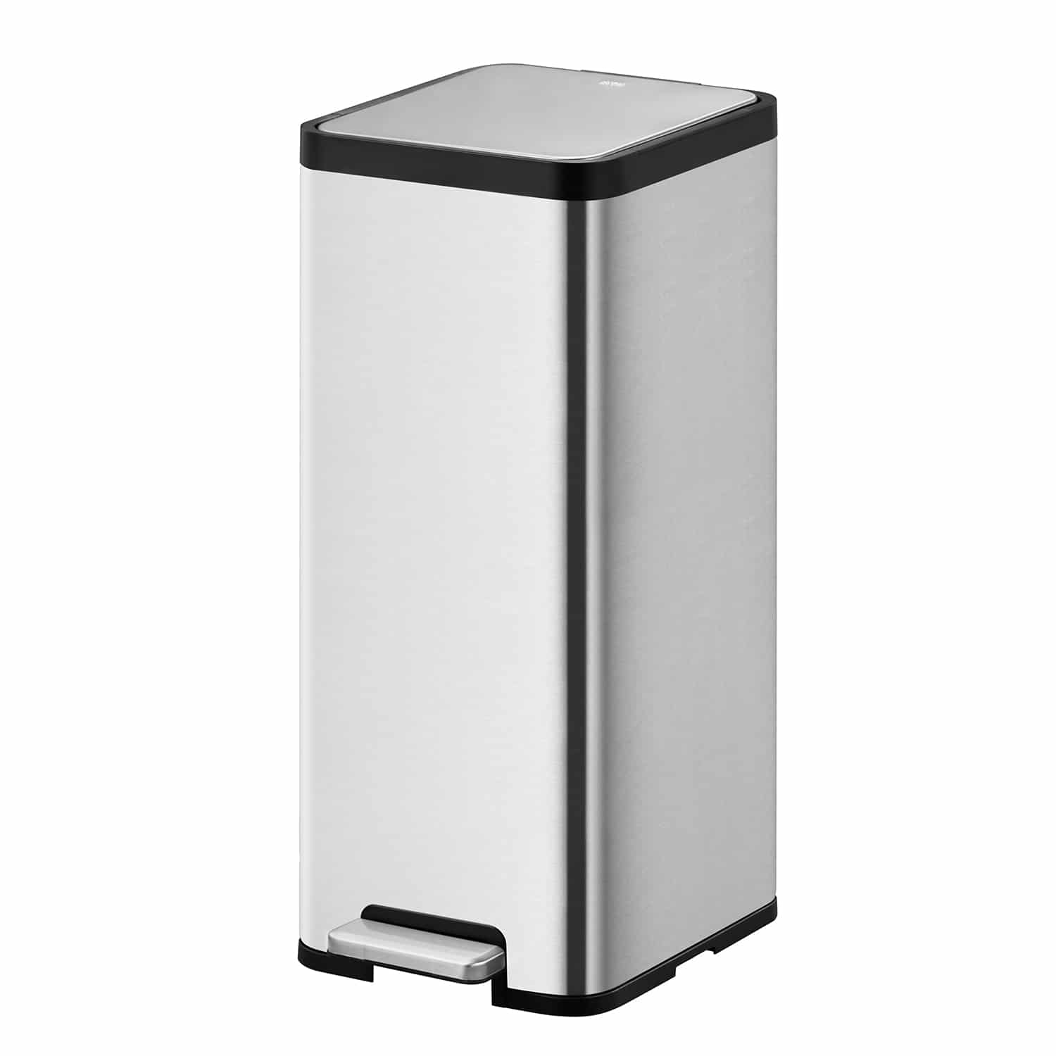 EcoMaid Thùng rác đạp chân 30L Inox mờ Thùng rác liên kết để phân loại