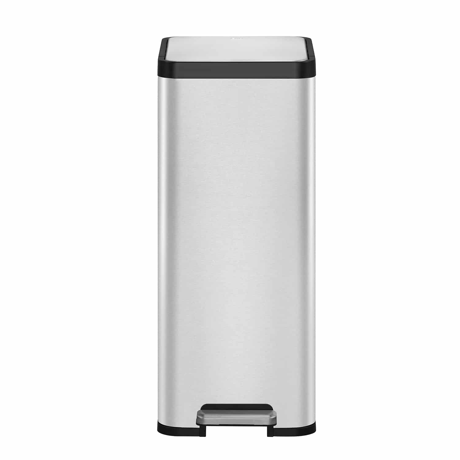 EcoMaid Thùng rác đạp chân 30L Inox mờ Thùng rác liên kết để phân loại