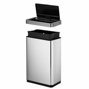 Mirage X Thùng rác cảm biến 47L Inox mờ