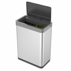 Mirage X Thùng rác phân loại cảm biến 20+20L Inox mờ