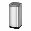EcoSmart Thùng rác cảm biến 50L Inox mờ