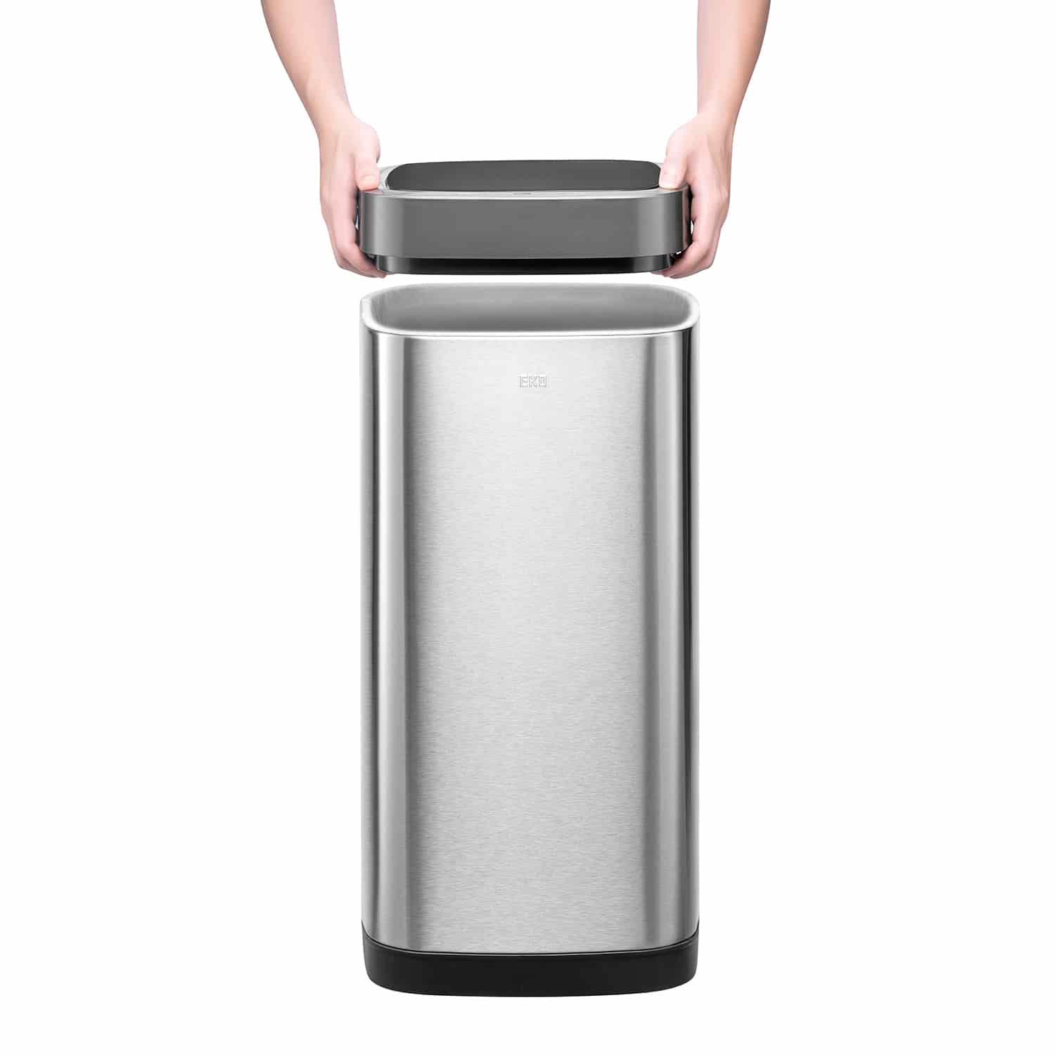 EcoSmart Thùng rác cảm biến 50L Inox mờ