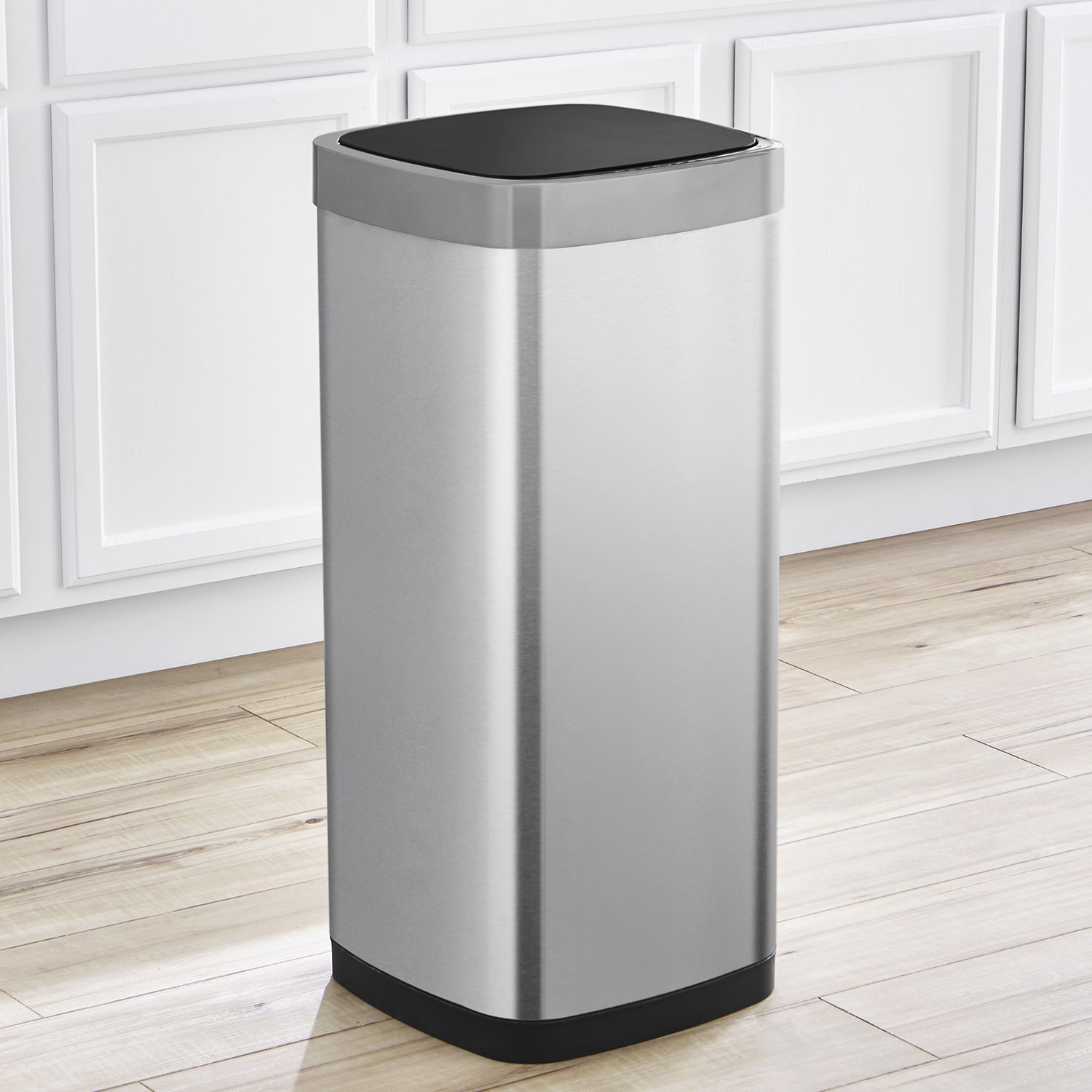 EcoSmart Thùng rác cảm biến 50L Inox mờ