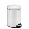 Maggey Thùng rác đạp chân 12L Trắng