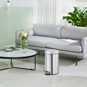 Maggey Thùng rác đạp chân 20L Inox mờ