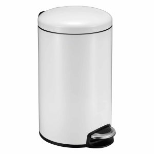 Maggey Thùng rác đạp chân 20L Trắng