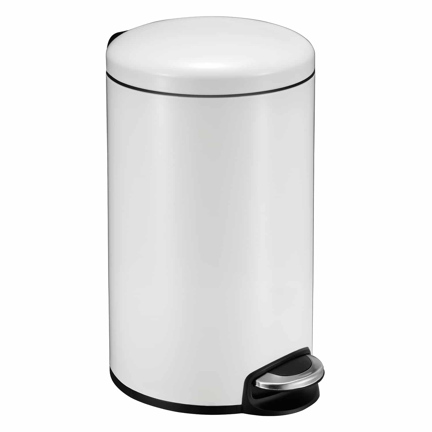 Maggey Thùng rác đạp chân 20L Trắng
