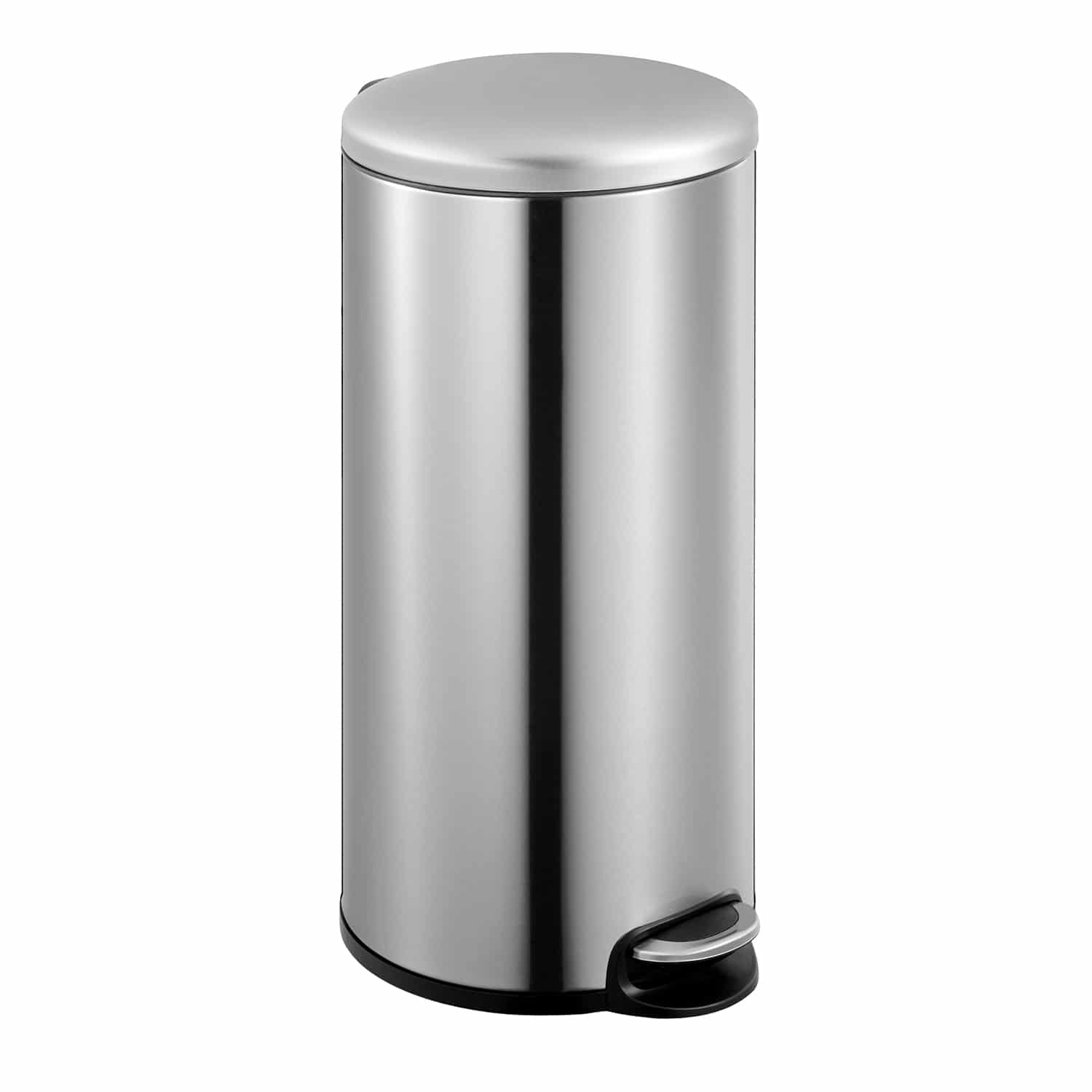 Maggey Thùng rác đạp chân 30L Inox mờ