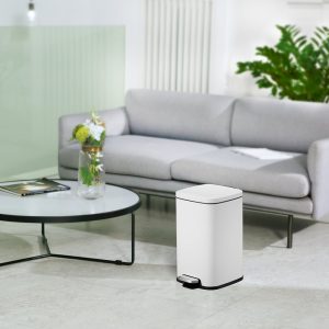 Stella Thùng rác đạp chân 12L Trắng