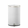 Cosmo Thùng rác đạp chân 12L Trắng mờ
