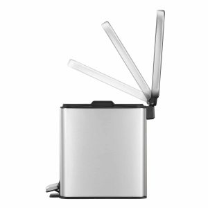 Stella Slim Thùng rác đạp chân 6L Inox mờ