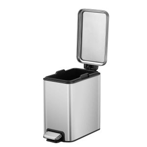 Stella Slim Thùng rác đạp chân 6L Inox mờ