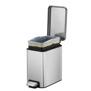 Stella Slim Thùng rác đạp chân 6L Inox mờ