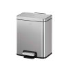 Madison Thùng rác đạp chân 8L Inox mờ