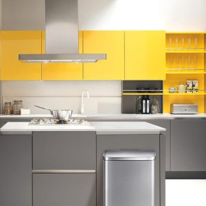 Madison Thùng rác đạp chân 50L Inox mờ
