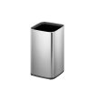 Laguna Thùng rác nắp mở 12L Inox mờ