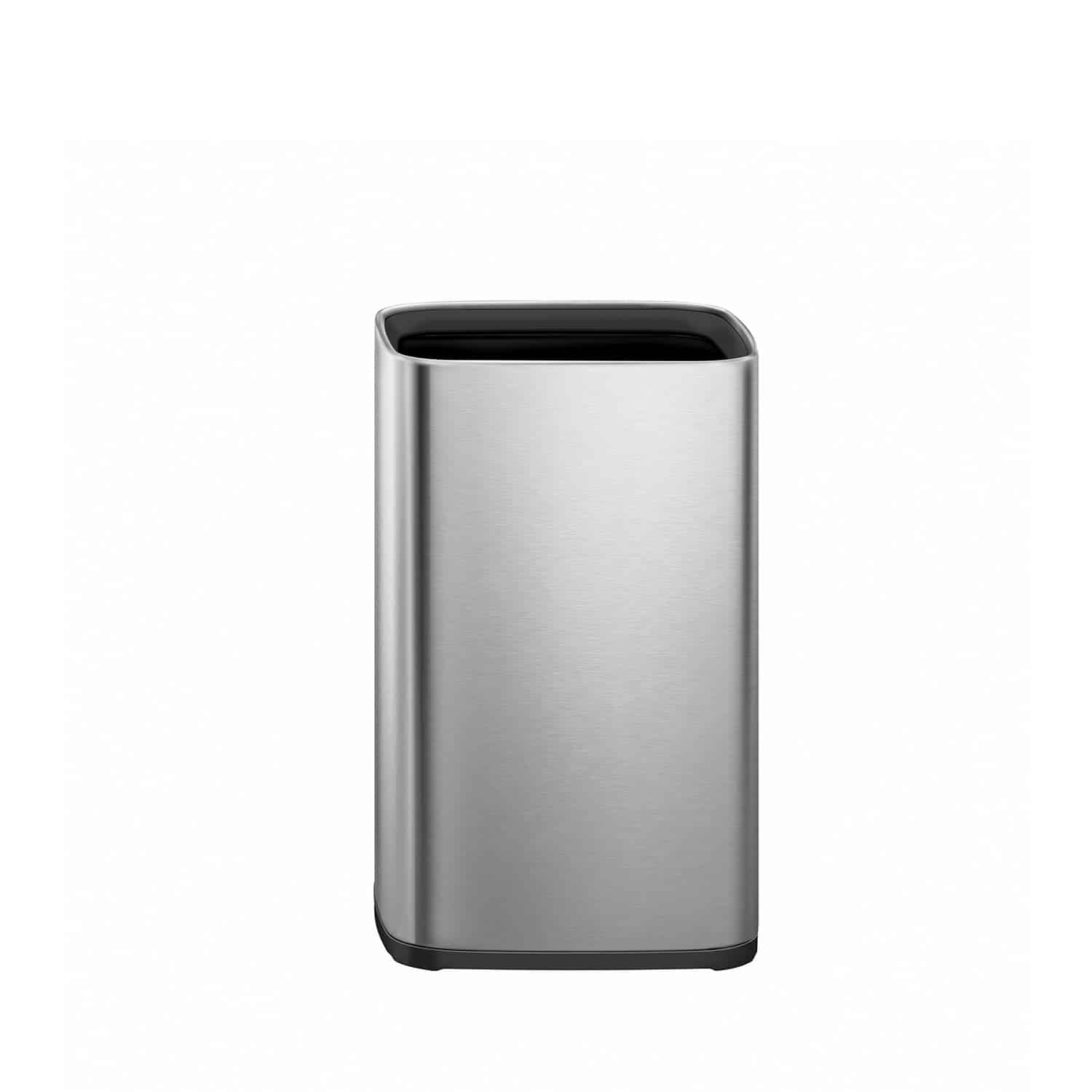 Laguna Thùng rác nắp mở 12L Inox mờ