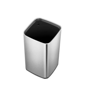 Laguna Thùng rác nắp mở 12L Inox mờ