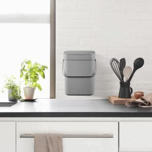 Puro II Thùng rác thực phẩm 7L Xám