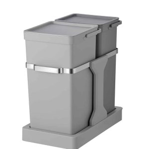 Deco Installation Bin 20+15L Xám