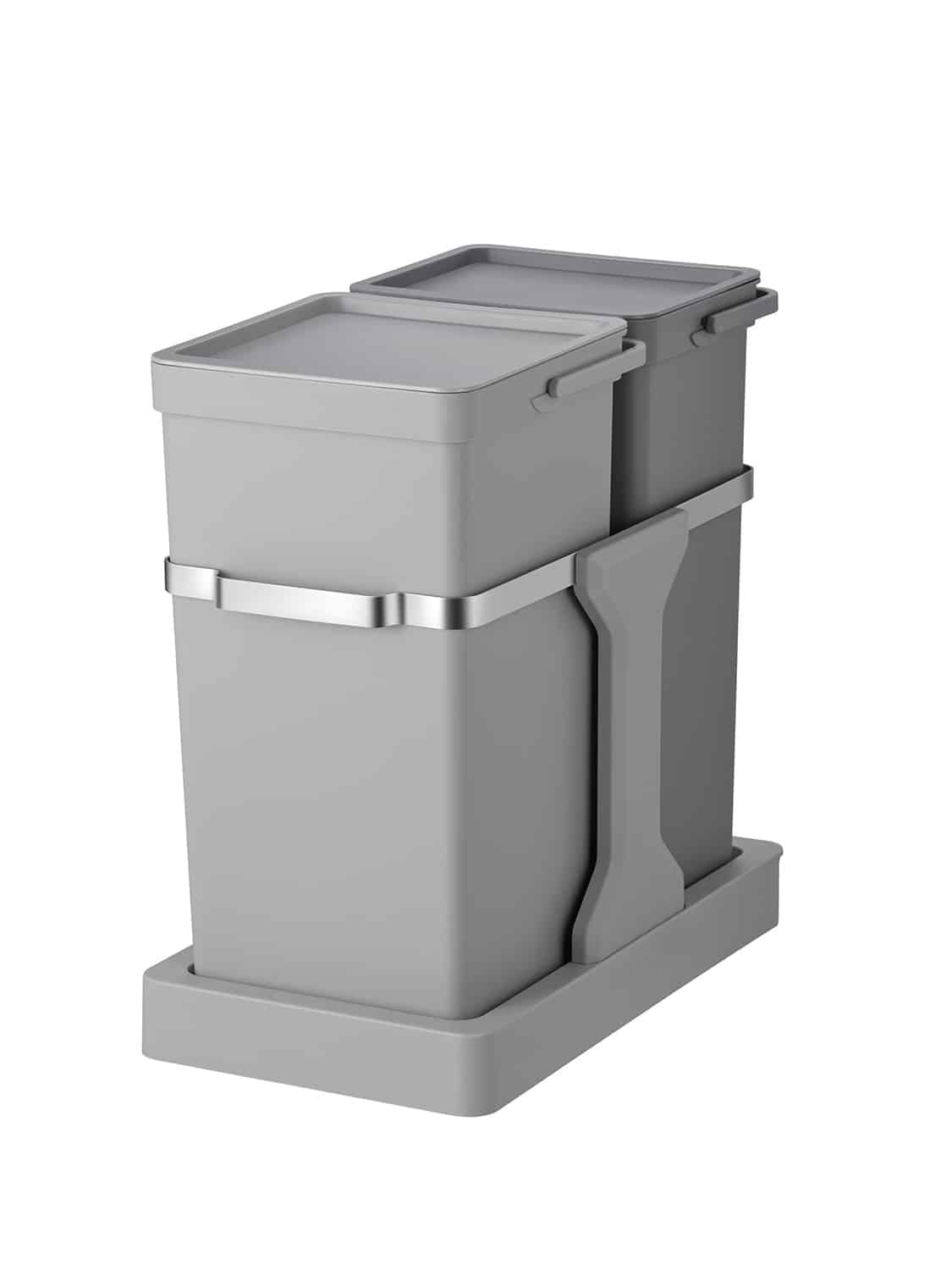 Deco Installation Bin 20+15L Xám