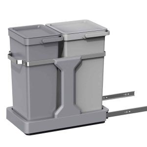 Deco Installation Bin 20+15L Xám