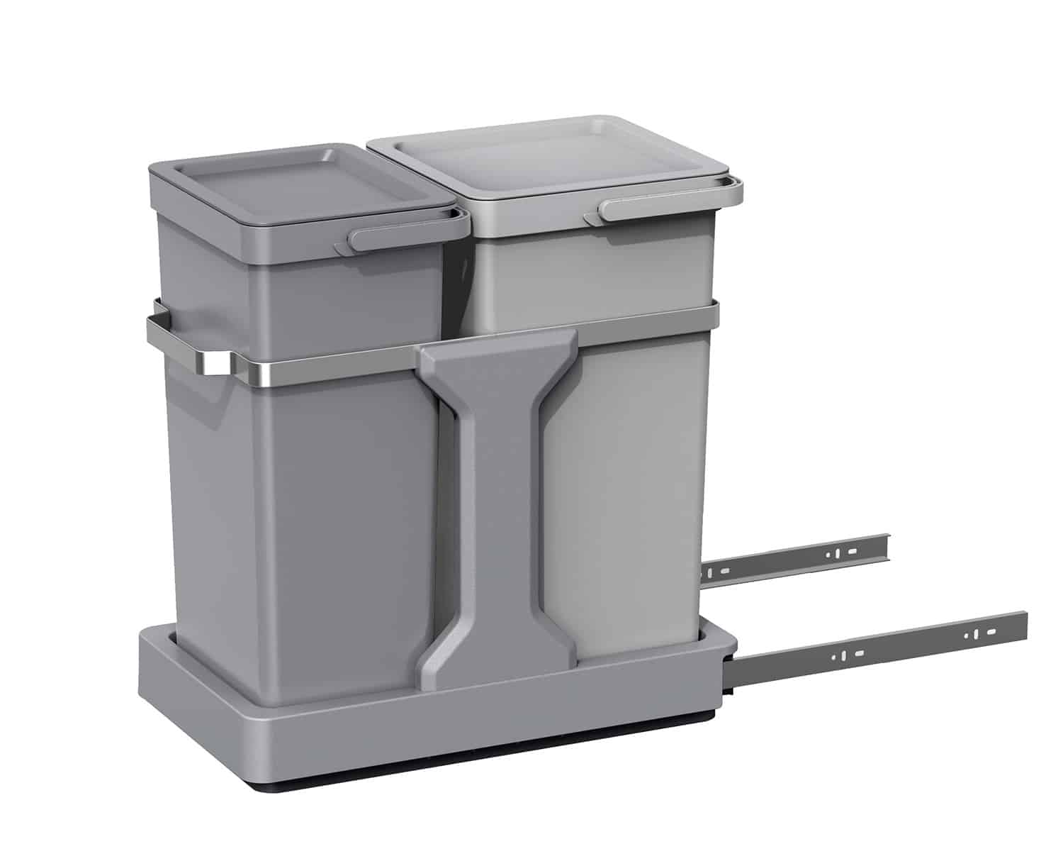 Deco Installation Bin 20+15L Xám
