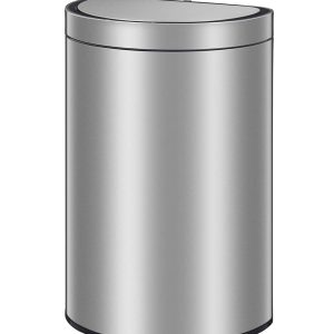 Mirage Semi-round Thùng rác cảm biến 47L Inox mờ