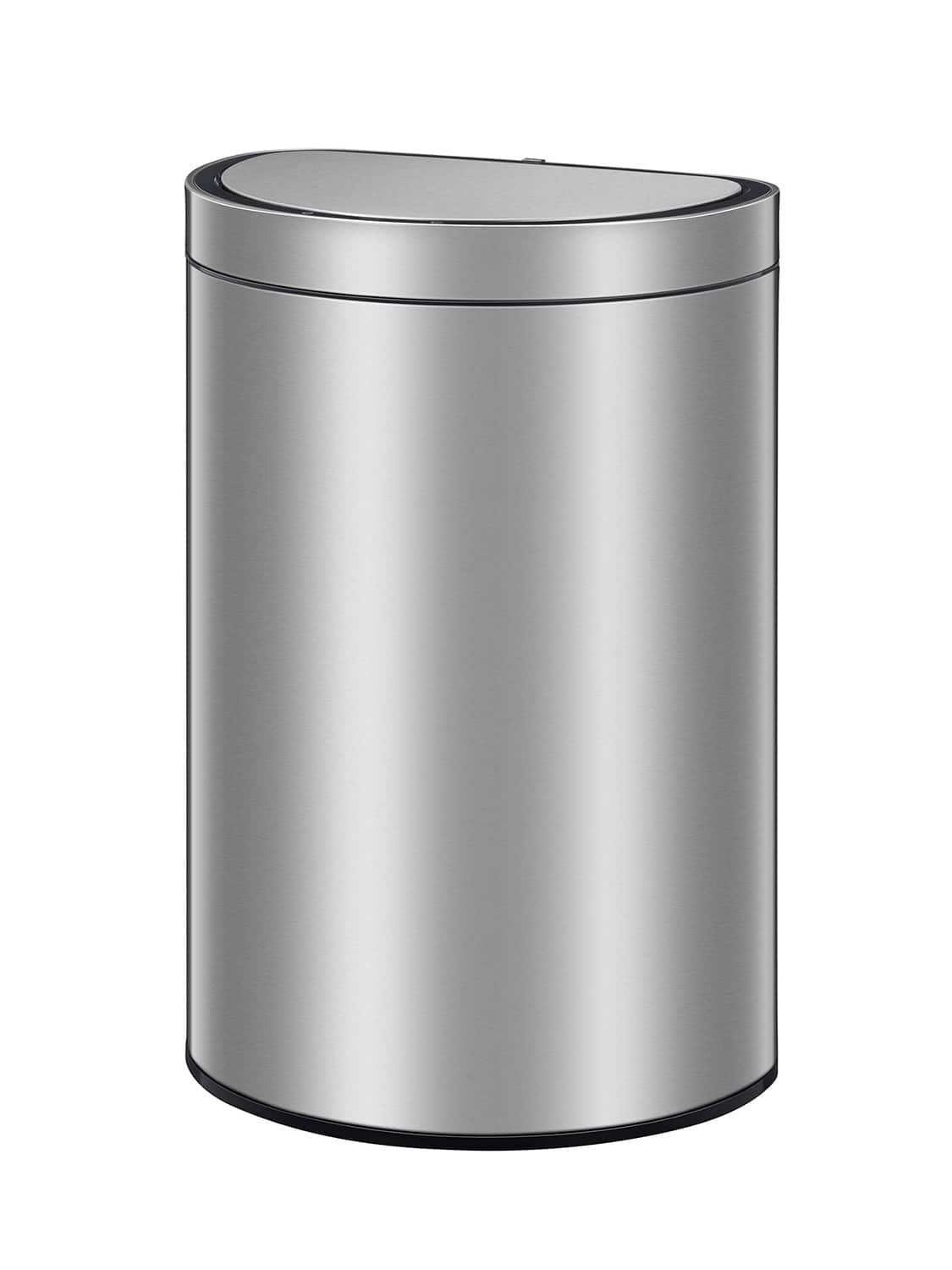 Mirage Semi-round Thùng rác cảm biến 47L Inox mờ