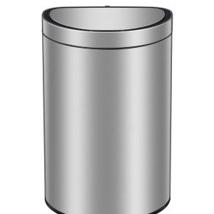 Mirage Semi-round Thùng rác cảm biến 47L Inox mờ