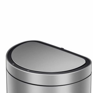 Mirage Semi-round Thùng rác cảm biến 47L Inox mờ