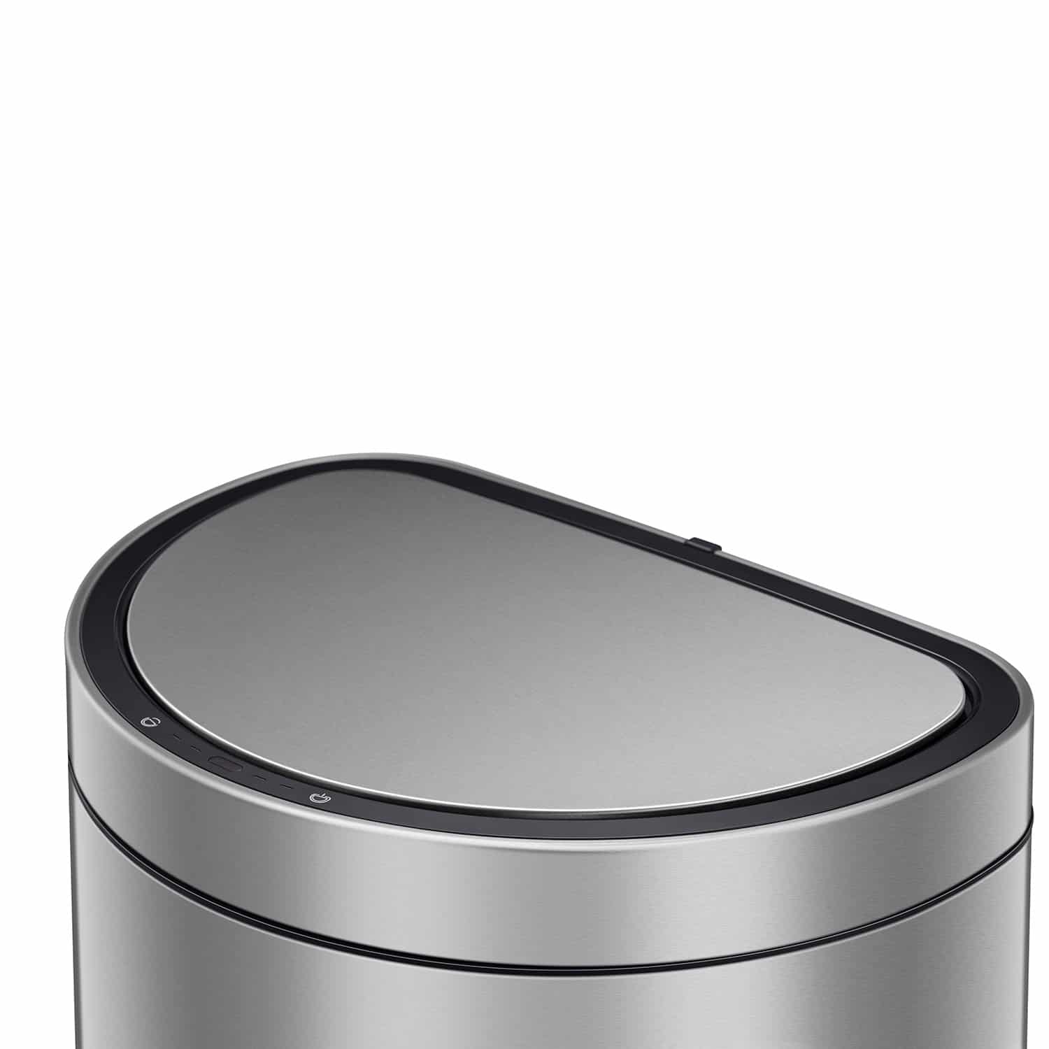 Mirage Semi-round Thùng rác cảm biến 47L Inox mờ