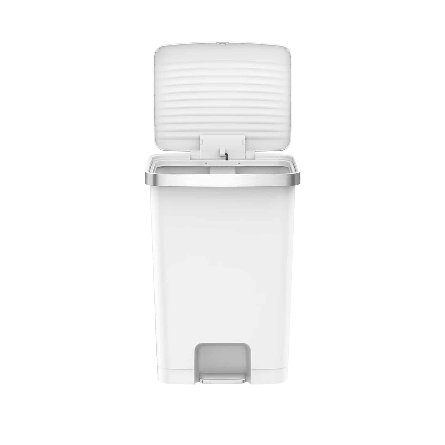 Hana 2 Thùng rác đạp chân 70L Trắng Plastic